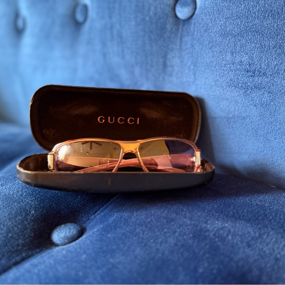 Gucci Rose Gold Sunglasses